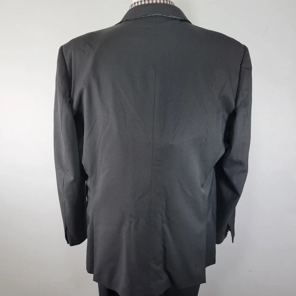Banana Republic Mens Sport Coat Blazer Two Button Surgeon Marzotto Wool Size 48R